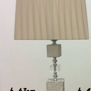 lampada-in-cristallo-motivo-cubo-quadrata - ALTEZZA 63