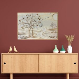 quadro-sacro-rettangolare albero della vita 90×60