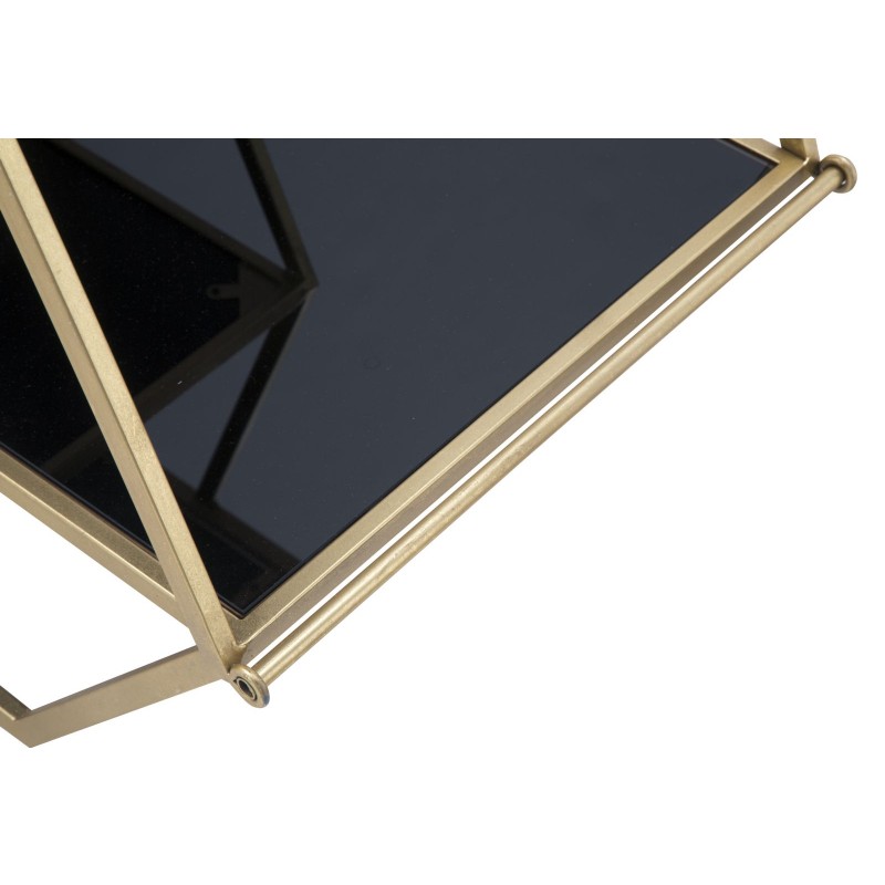 CONSOLLE IN METALLO E VETRO EGYPT cm 120x40x80h - immagine 4