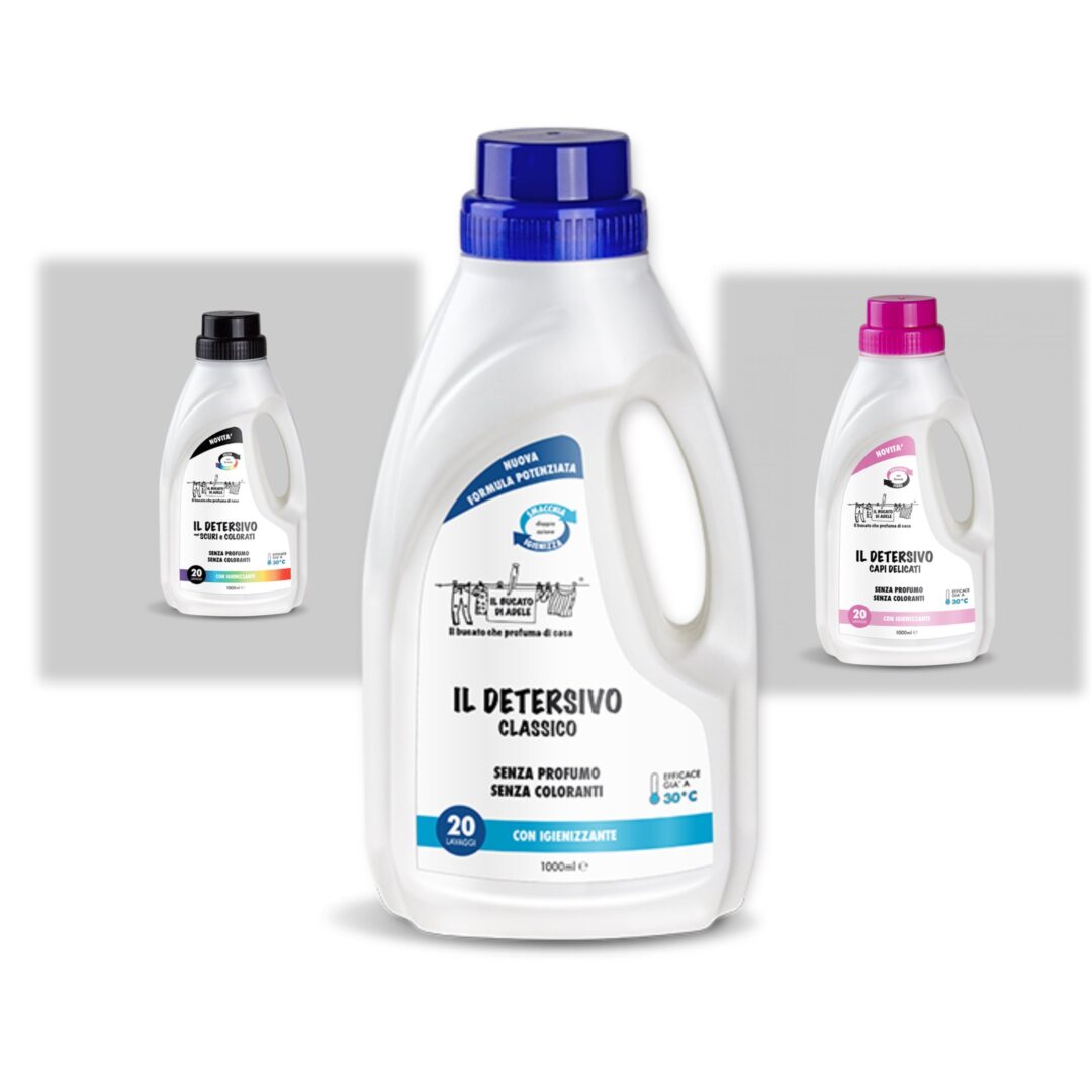 detersivo  liquido per bucato da 1000 ml concentrato
