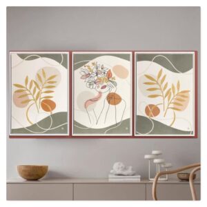 tris quadri verticali ISPIRAZIONE  50x70 cad.