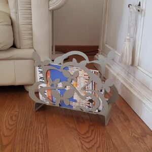 portariviste design farfalle  in metallo