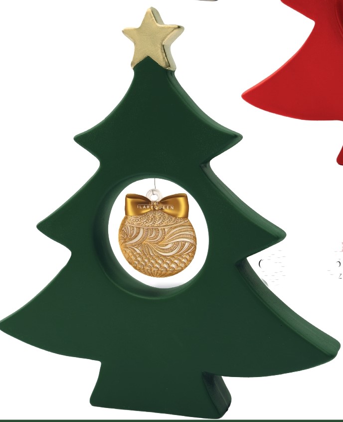 alberelli di natale in ceramica ( 3 colori) - immagine 4