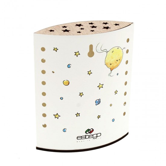 lampada notturna Piccolo Principe con frase - immagine 2