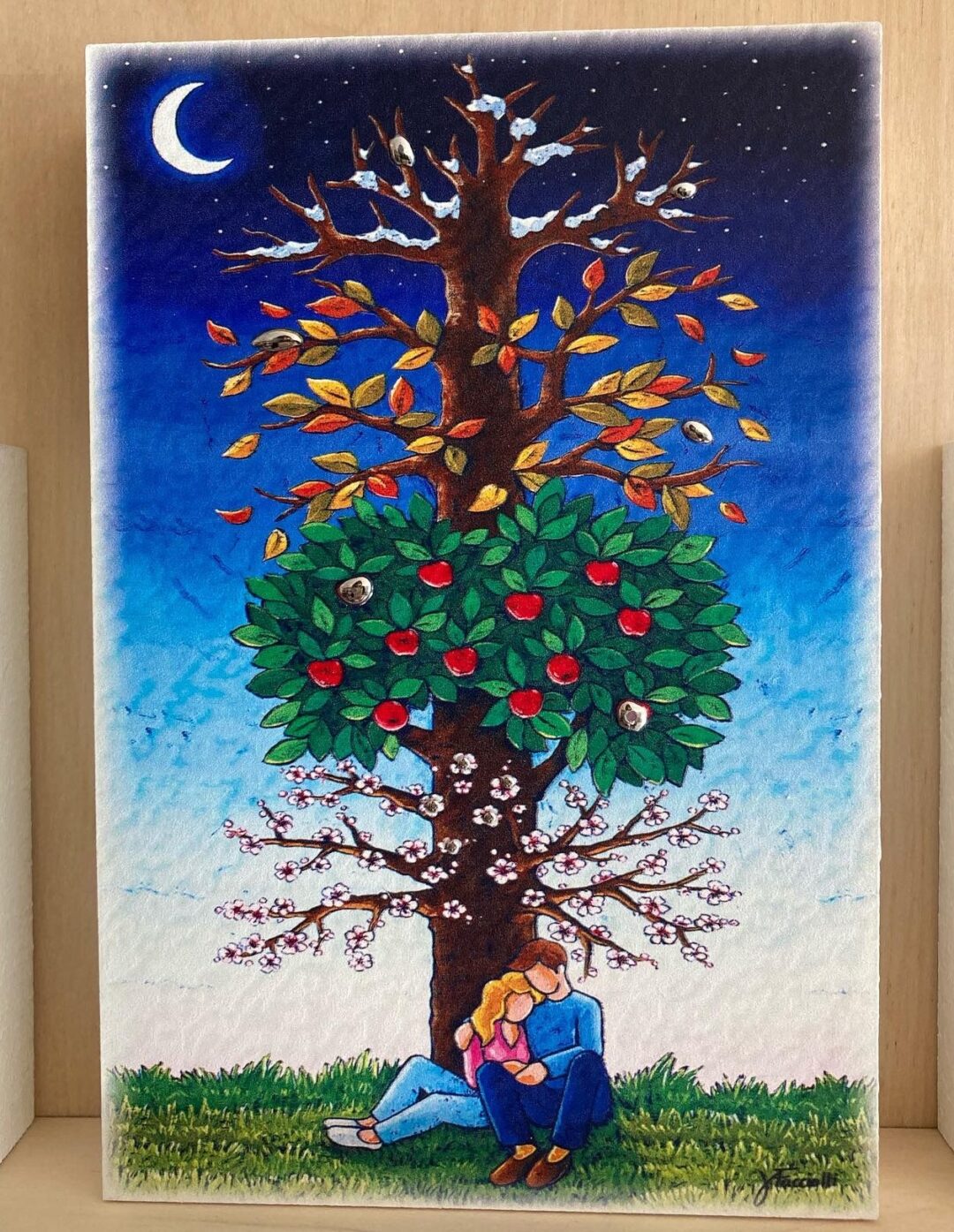 quadretto 10x15 made in italy  colori vivaci - immagine 8