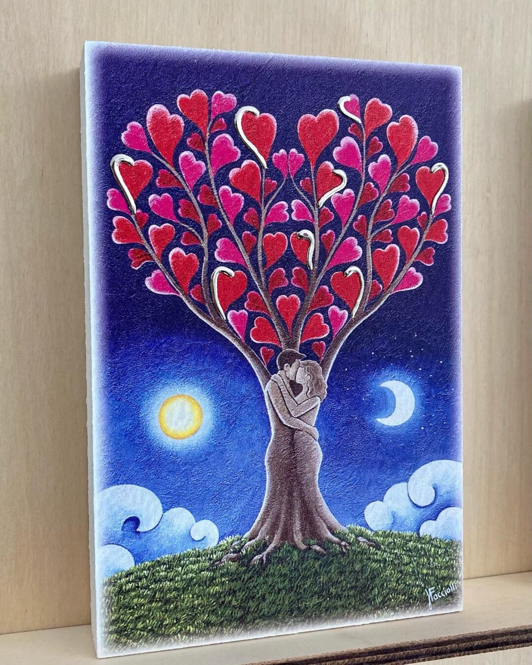 quadretto 10x15 made in italy  colori vivaci - immagine 3