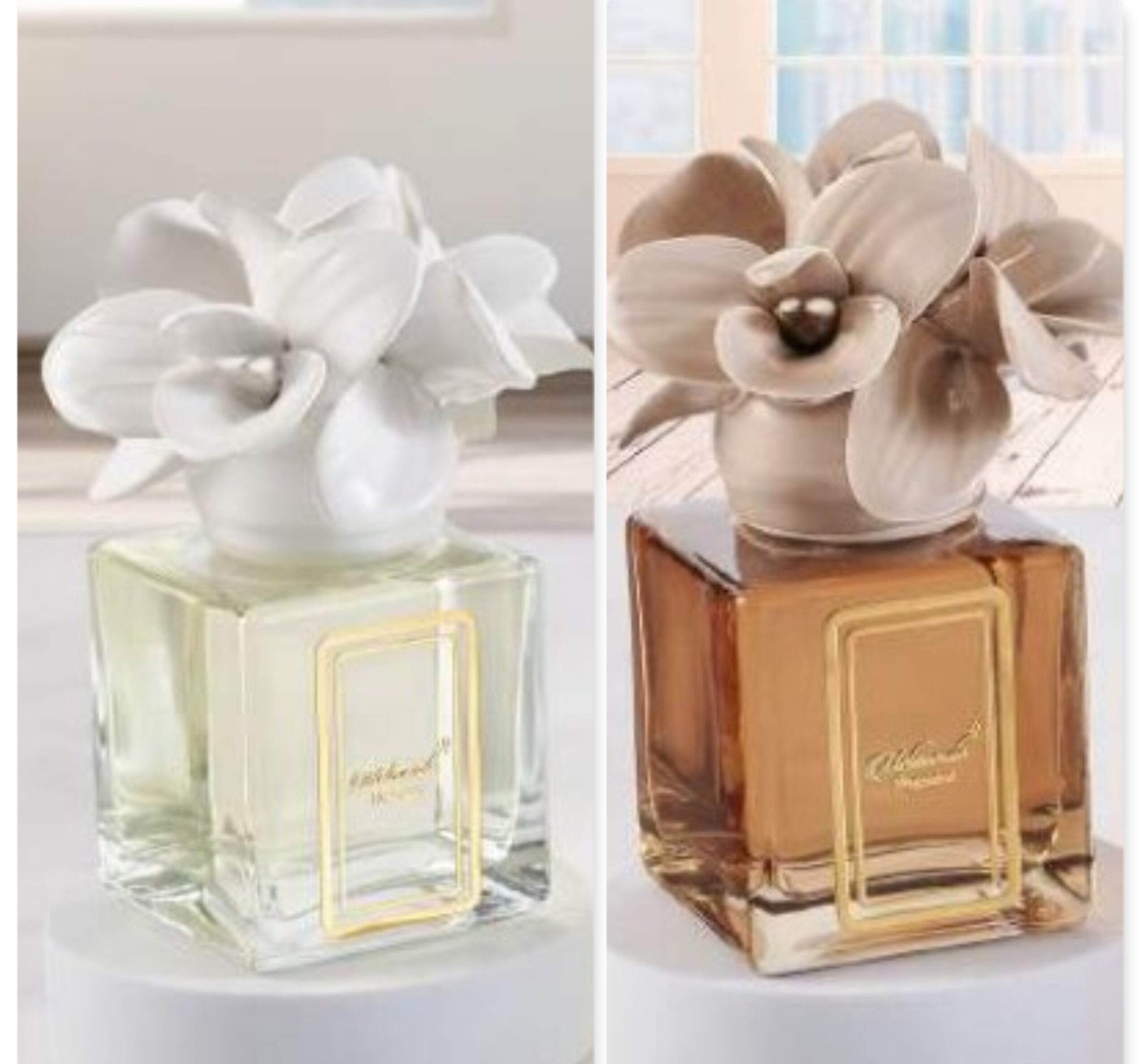 profumatore con calla in ceramica di capodimonte 100 ml