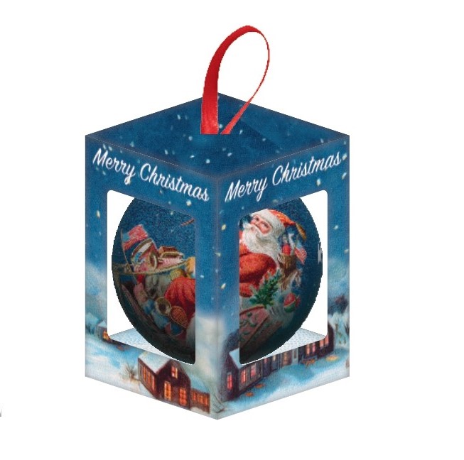 sfere di natale con immagini natalizie - immagine 4