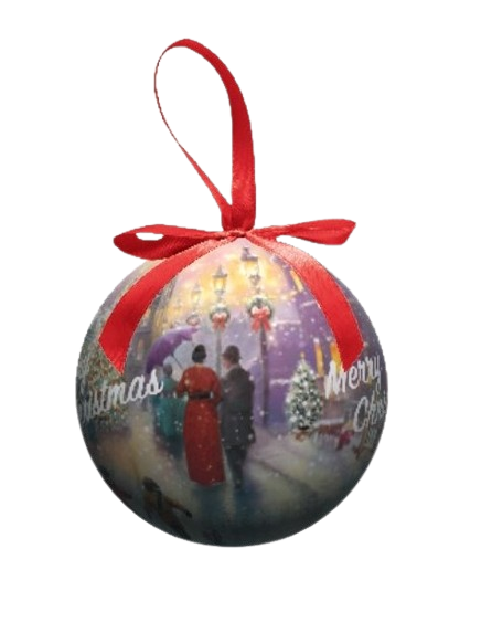 sfere di natale con immagini natalizie - immagine 6