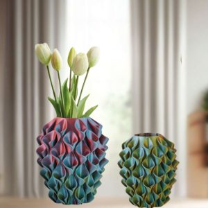 Vaso fiore arcobaleno