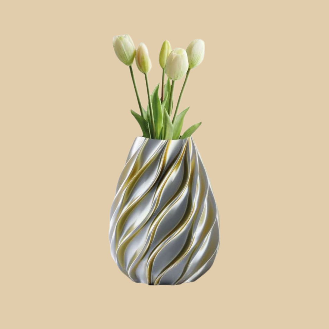 Vaso Twist bicolore piccolo H 21 cm - immagine 4