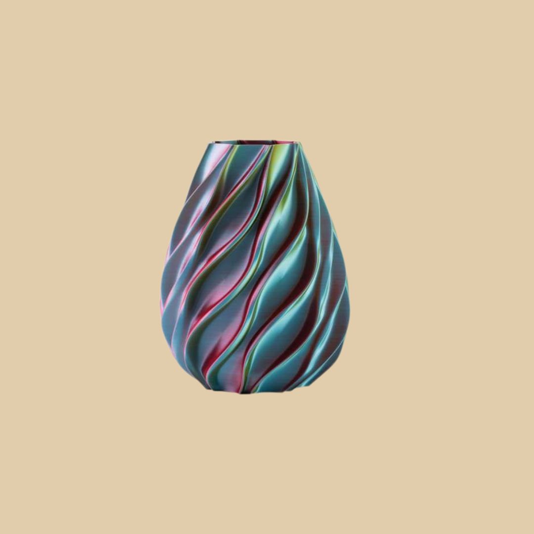 Vaso Twist bicolore piccolo H 21 cm - immagine 5