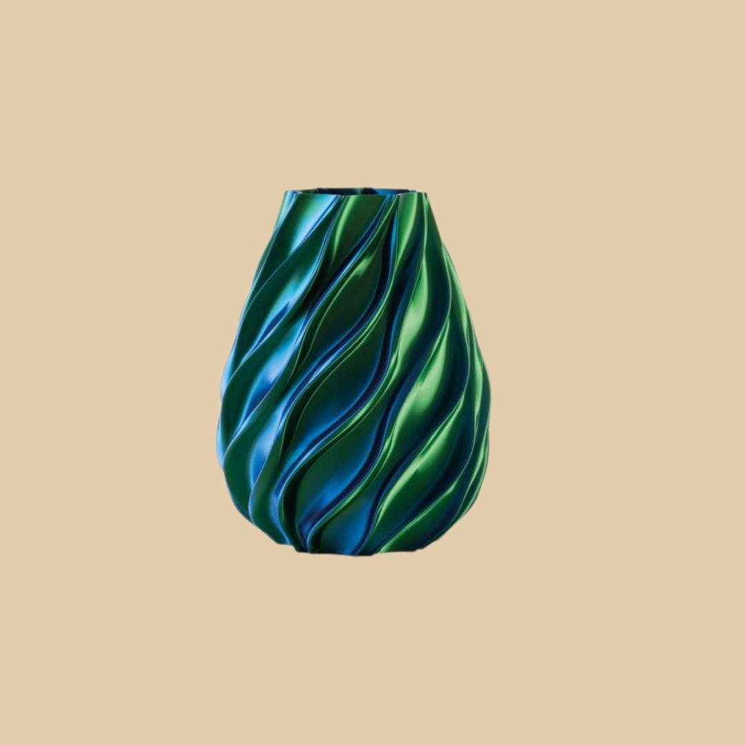 Vaso Twist bicolore piccolo H 21 cm - immagine 3