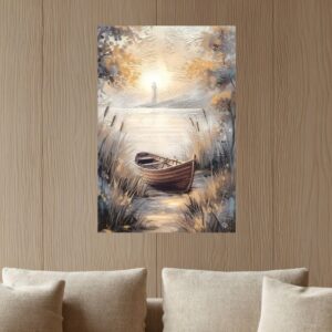 quadro  verticale "ROTTE DI LUCE" - 50×70 cm
