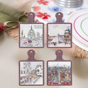 Sottopentola in ceramica Maiolica con manico Assortiti