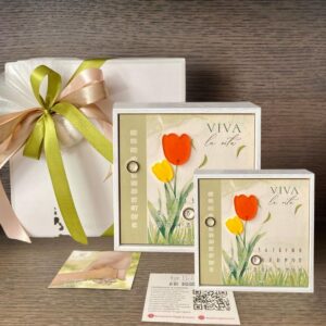 calendario perpetuo " Viva la vita" doppio tulipano